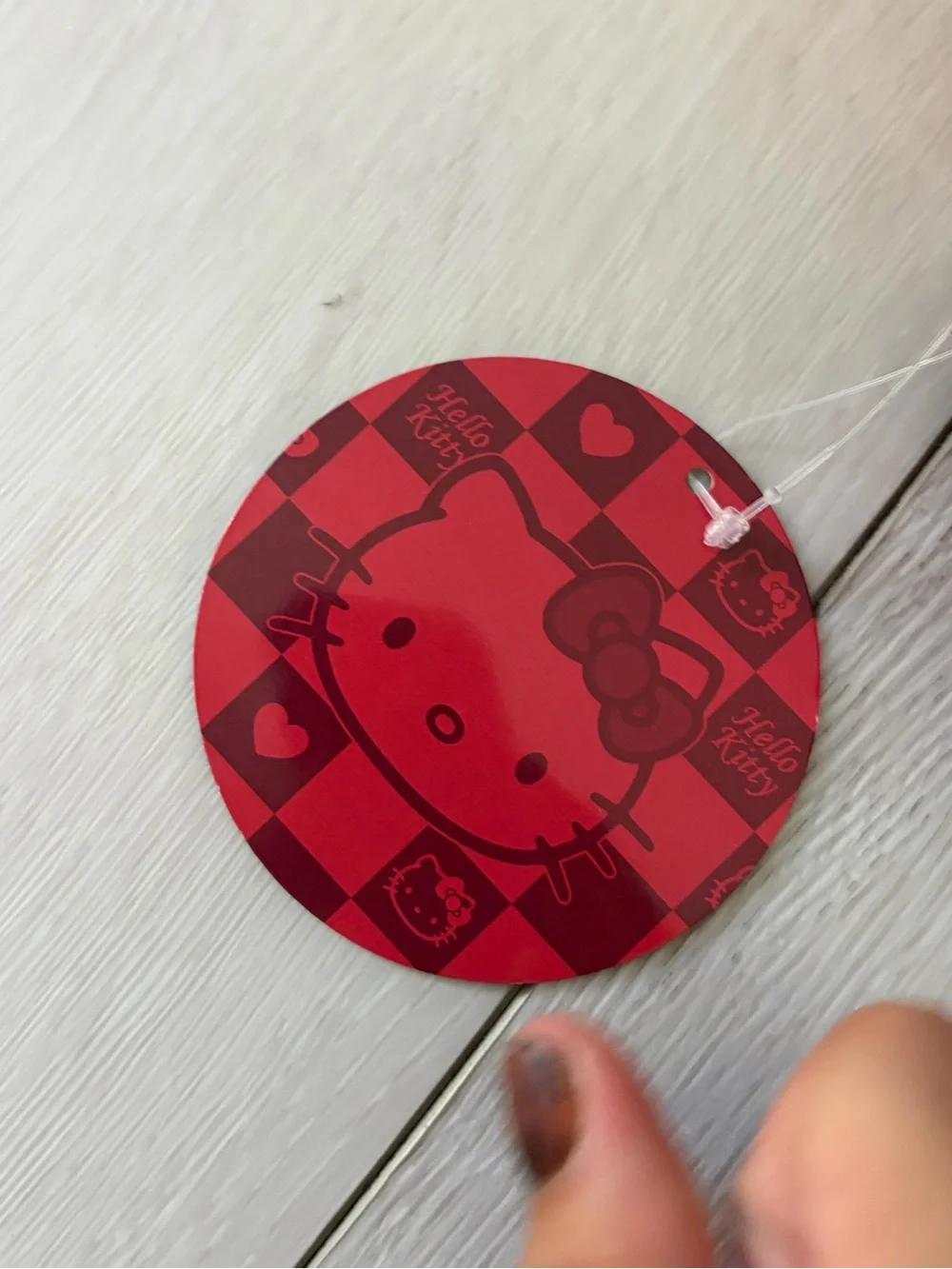 Hello Kitty Red Woven Cosmetic Pouch - Send me your offers!!